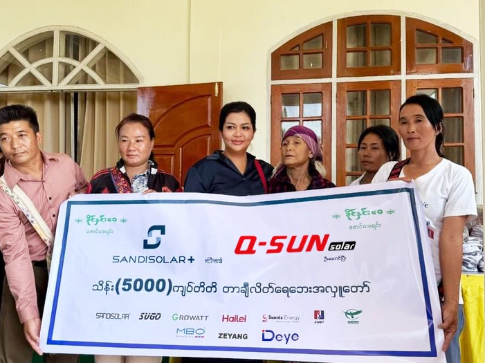 Q-SUN, Myanmar'daki Selden Etkilenen Topluluklara Desteğini Genişletiyor