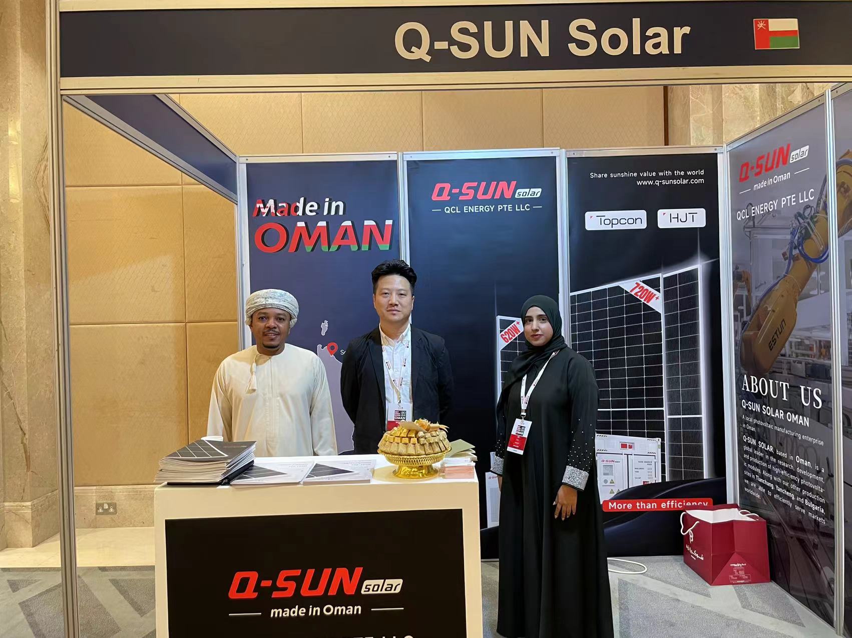 Q-SUN Solar, Orta Doğu'da Düşük Karbonlu Bir Gelecek İçin Ortaklık Yaparak Umman'ın 'NET ZERO WEEK' Programında Parlıyor